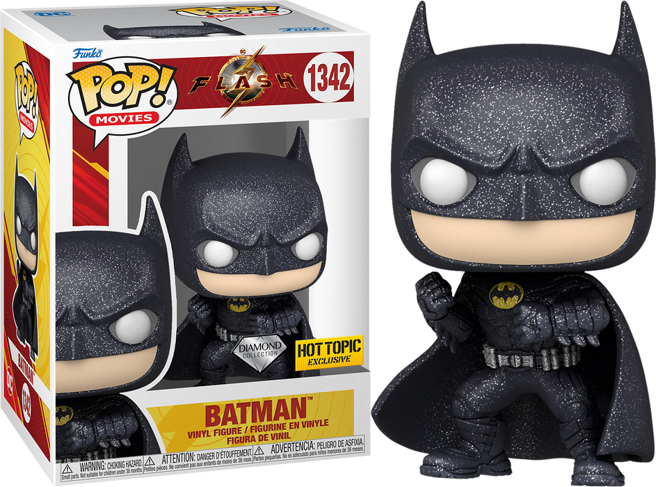 Funko POP! Movies: Flash - Batman (Diamond)(Hot Topic) #1342