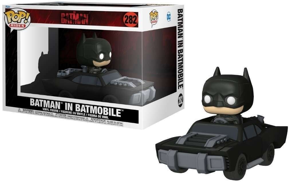 Funko POP! Rides: The Batman - Batman In Batmobile (Damaged Box) #282