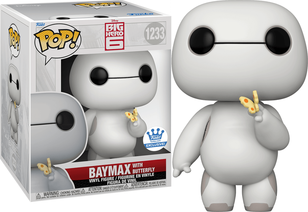 Funko POP! Disney Big Hero 6: Baymax With Butterfly [6 Inch] (Funko) #1233