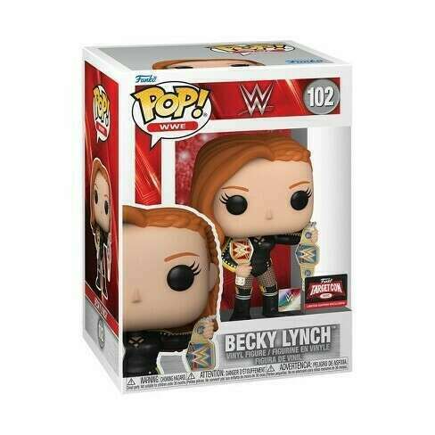 Funko POP! WWE: Becky Lynch (TargetCon)(Damaged Box) #102