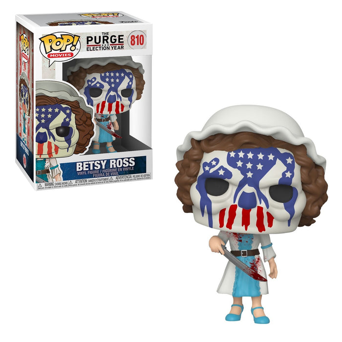 Funko POP! Movies: The Purge Election Year - Betsy Ross (Damaged Box) #810