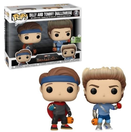 Funko POP! Marvel: Wanda Vision - Billy & Tommy (Halloween)(2021 ECCC) 2Pack