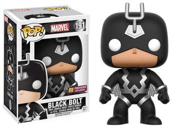 Funko POP! Marvel: Black Bolt [Silver] (PX Previews) #191