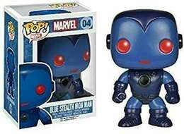 Funko POP! Marvel: Blue Stealth Iron Man (Damaged Box) # 04