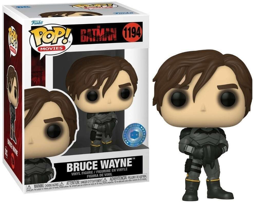 Funko POP! Movies: The Batman - Bruce Wayne (Pop In A Box)(Damaged Box) #1194