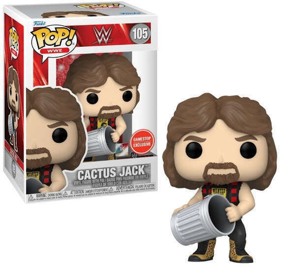 Funko POP! WWE: Cactus Jack (GameStop)(Damaged Box) #105