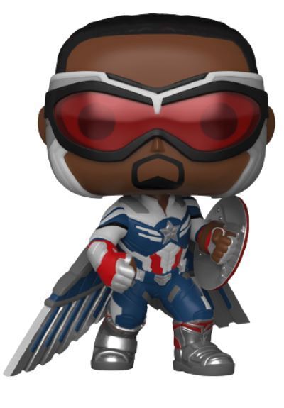 Funko POP! Marvel: The Falcon and the Winter Soldier - Captain America (Gamestop) #819