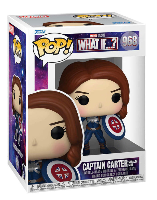 Funko POP! Marvel: What If...? - Captain Carter [Stealth Suit] #968
