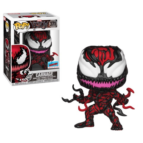 Funko POP! Marvel: Venom - Carnage (2018 NYCC)(Damaged Box) #371