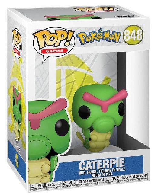 Funko POP! Games: Pokemon - Caterpie (Damaged Box) #848