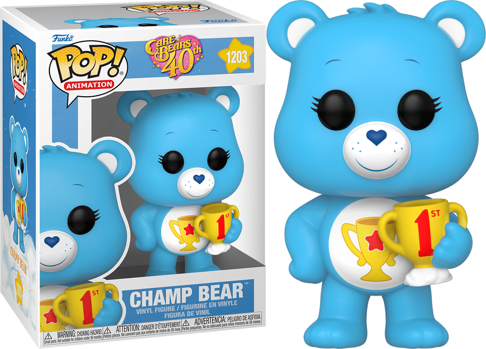 Funko POP! Animation: Care Bears 40th Anniversary - Champ Bear #1203