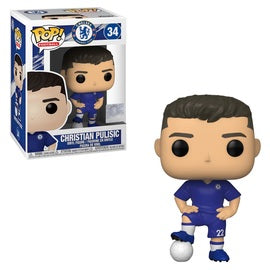Funko POP! Football: Chelsea - Christian Pulisic (Signed/ Christian Pulisic/ JSA & Ink2Grails) #34