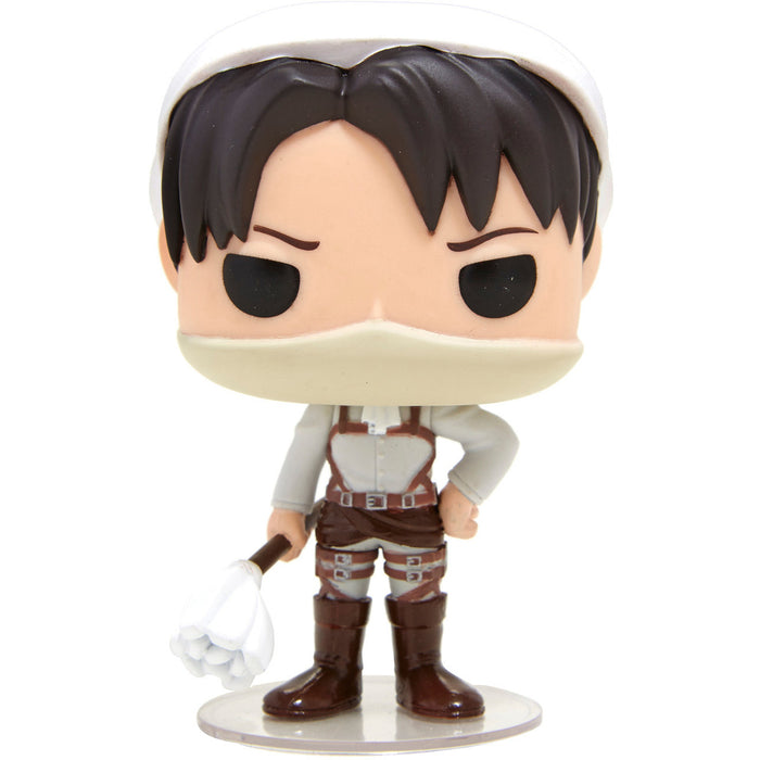 Funko POP! Animation: Attack on Titan - Cleaning Levi [3 Languages](Hot Topic)(Damaged Box) #239