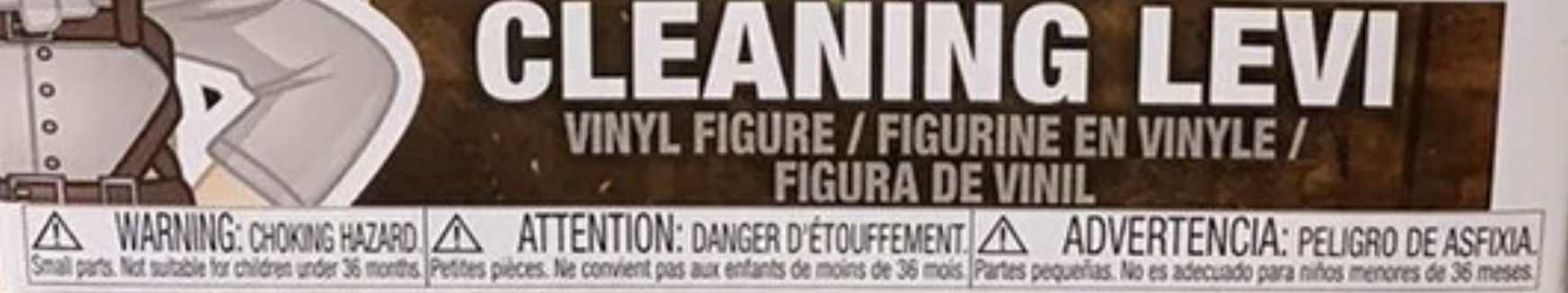 Funko POP! Animation: Attack on Titan - Cleaning Levi [3 Languages](Hot Topic)(Damaged Box) #239