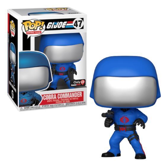 Funko POP! Retro Toys: G.I. Joe - Cobra Commander (GameStop) #47