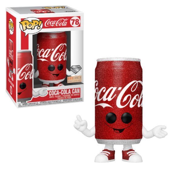 Funko POP! Coca-Cola: Coca-Cola Can (Diamond)(Box Lunch) #78