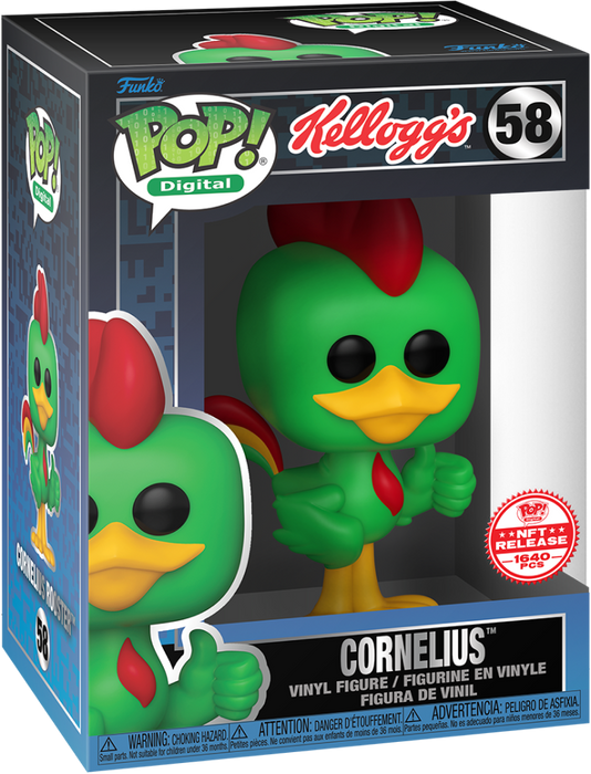 Funko POP! Digital: Kellog's - Cornelius (NFT Release)(1640 PCS) #58