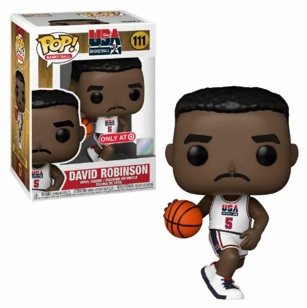 Funko POP! Basketball: USA - David Robinson (Target) #111