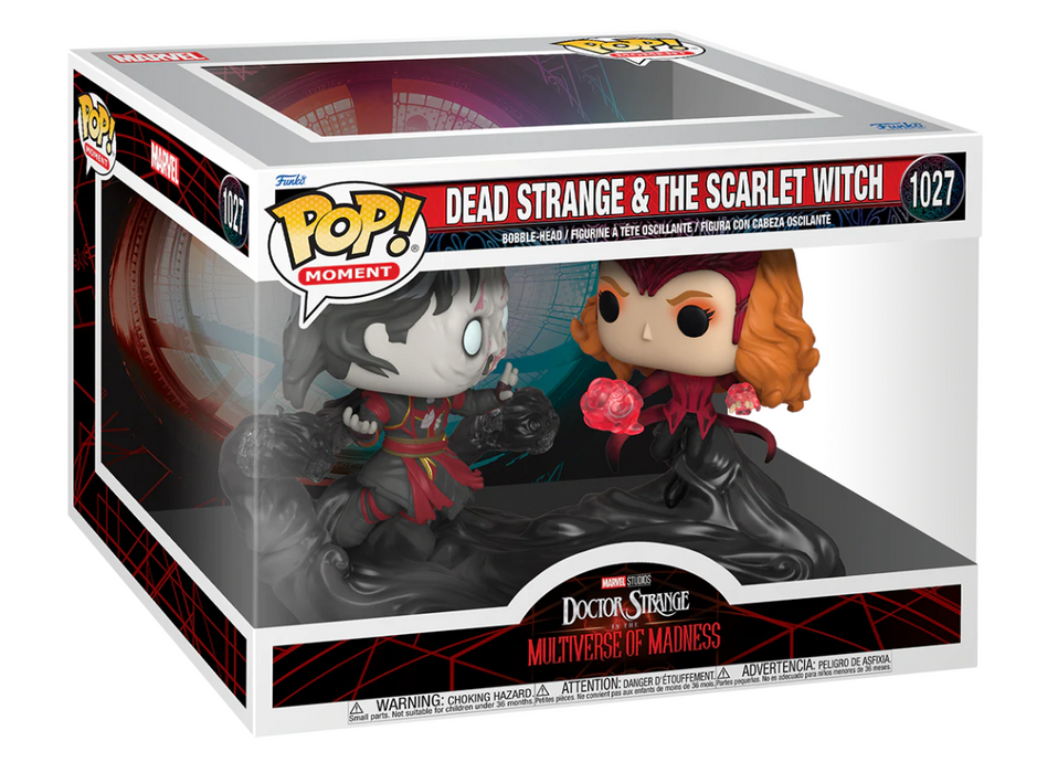 Funko POP! Moments: Doctor Strange In The Multiverse of Madness - Dead Strange & The Scarlet Witch #1027
