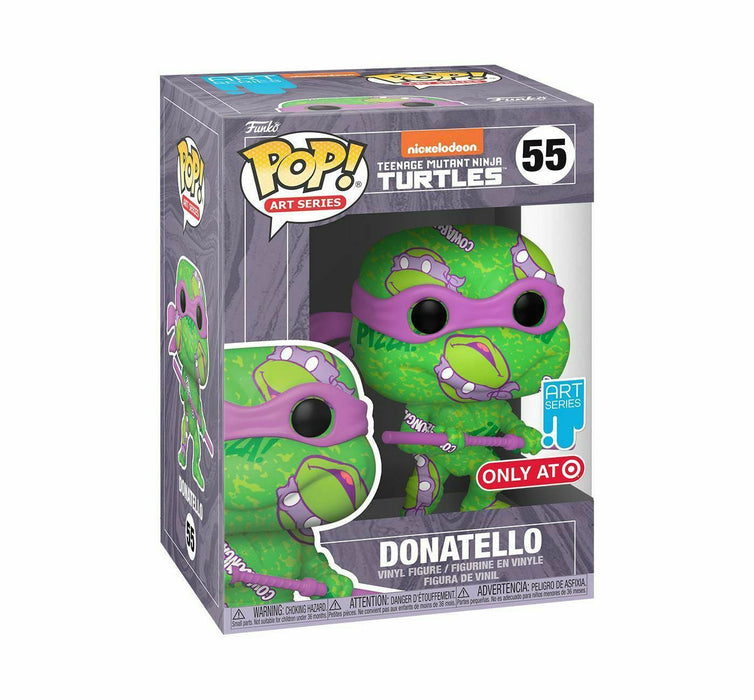 Funko POP! Art Series: Teenage Mutant Ninja Turtles - Donatello (Target)(Damaged Box) #55