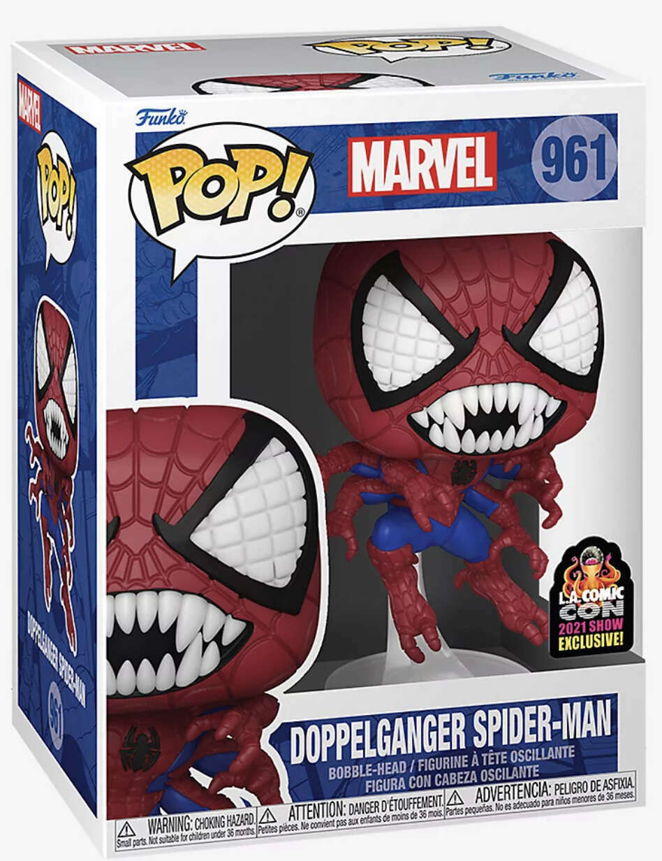 Funko POP! Marvel: Doppelganger Spider-Man (L.A. Comic Con) #961 — The Pop  Plug