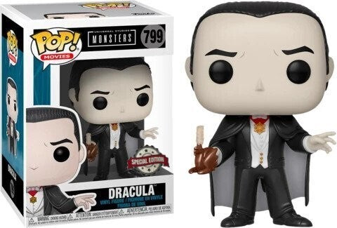 Funko POP! Movies: Universal Studios Monsters - Dracula (Special Edition)(Damaged Box) #1152