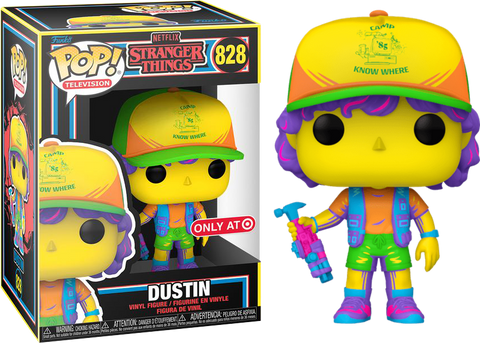 Funko POP! Television: Stranger Things - Dustin [Black Light