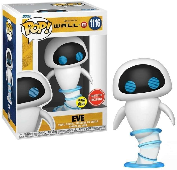 Funko POP! Disney: Wall-e - Eve (GiTD)(GameStop) #1116