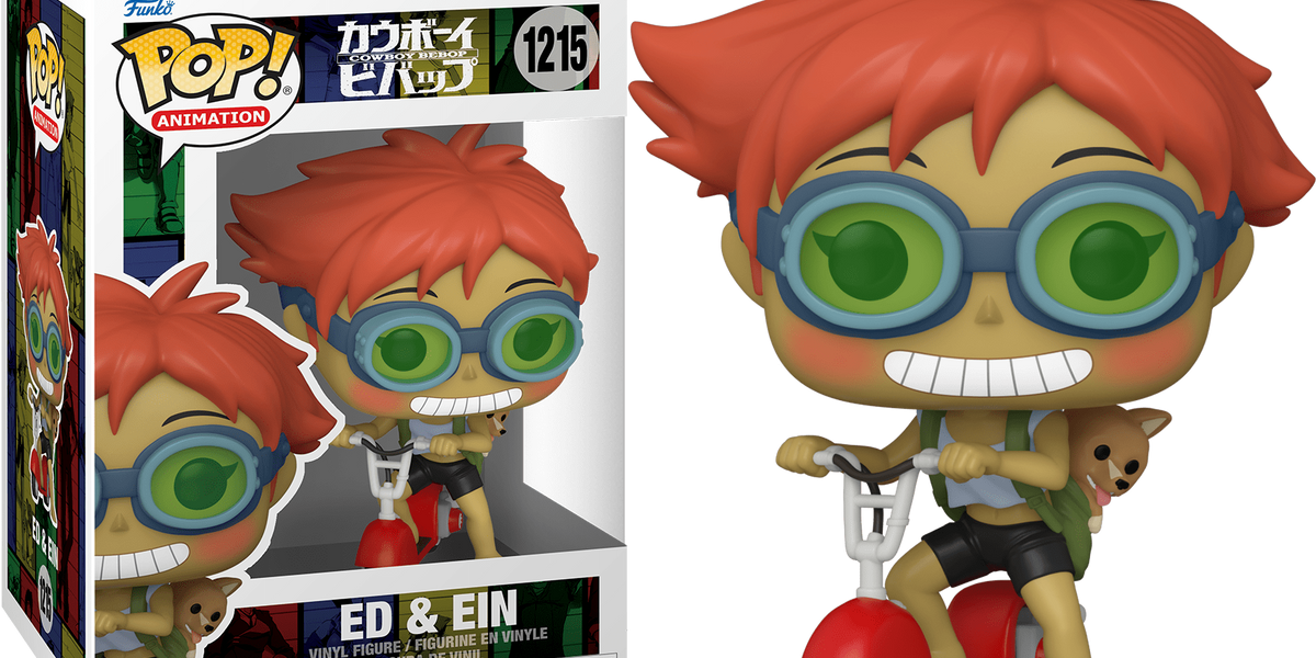 Funko POP! Animation: Cowboy Bebop - Ed & Ein [On Scooter] #1215 