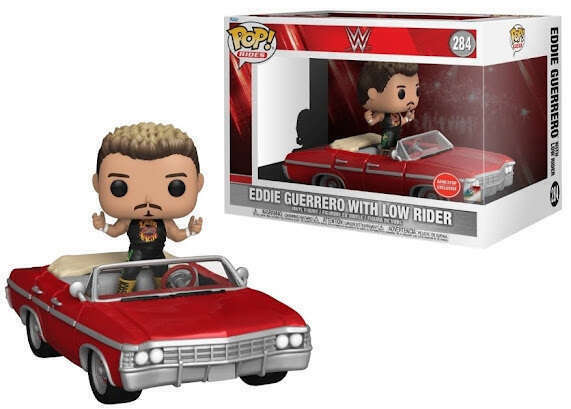 Funko POP Rides! WWE: Eddie Guerrero w/ Low Rider (GameStop Exclusive)(Damaged Box) #284