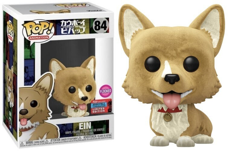 Funko POP! Animation: Cowboy Bebop - Ein (Flocked)(2020 Fall Convention) #84