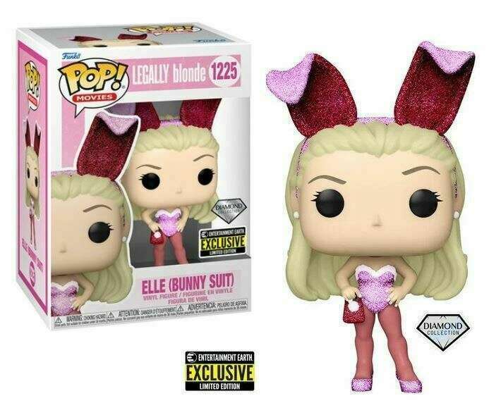Funko POP! Movies : LEGALLY blonde - Elle[Bunny Suit](Diamond)(Entertainment Earth) #1225