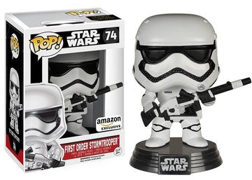 Funko POP! Star Wars: First Order Stormtrooper (Amazon)(Damaged Box) #74