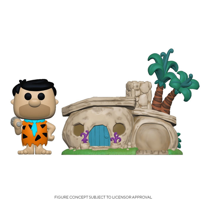 Funko POP! Town: The Flintstones - Fred Flintstone w/ House #14
