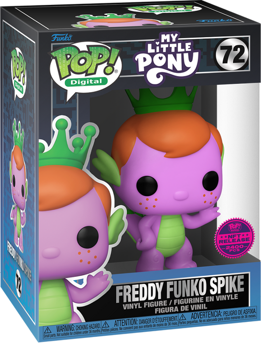 Funko POP! Digital: My Little Pony - Freddy Funko Spike (NFT Release 2400PCS)#72