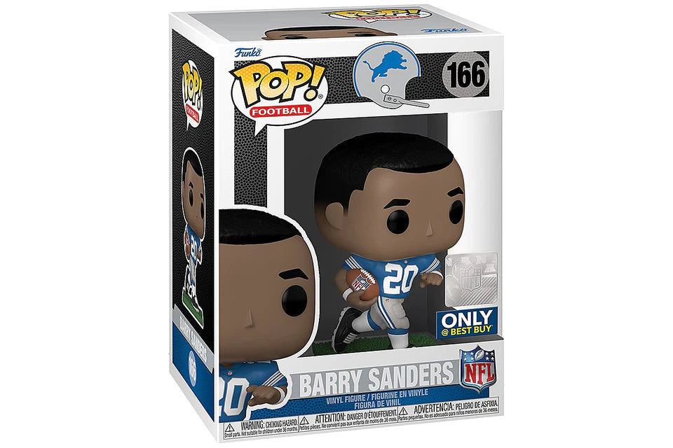 Funko POP! Football: Detroit Lions - Barry Sanders (Best Buy) #166