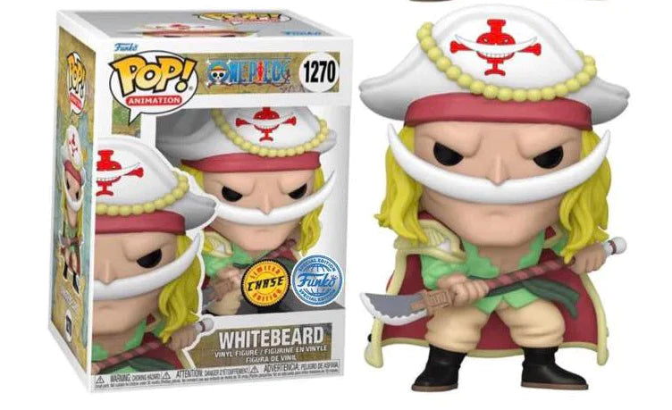 Funko POP! Animation: One Piece - Whitebeard (CHASE)(Special Edition)(Damaged Box) #1270