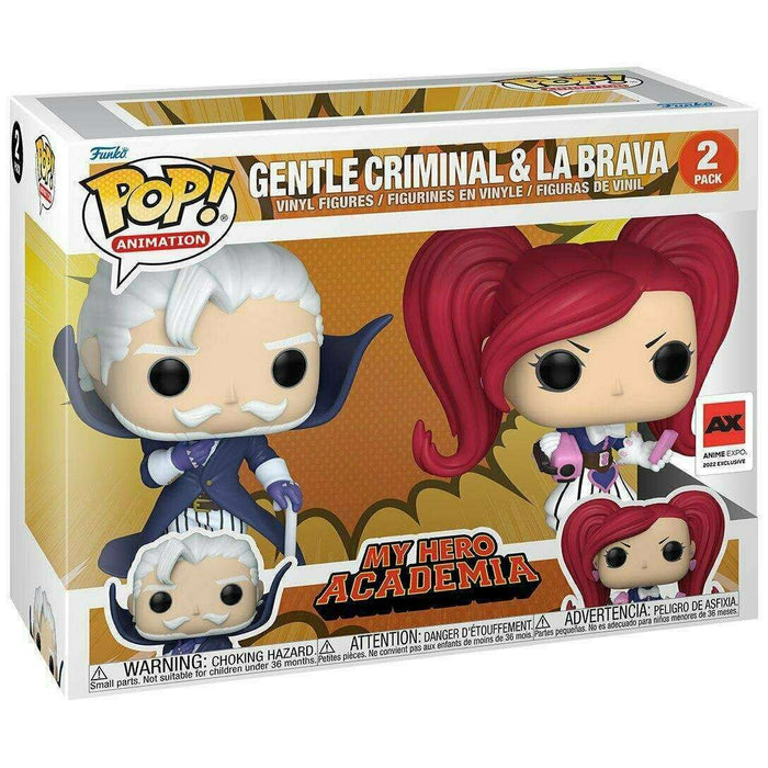 Funko POP! Animation: My Hero Academia - Gentle Criminal & La Brava [2 Pack] (2022 Anime Expo)