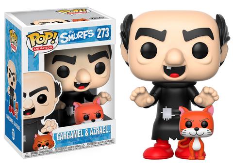 Funko POP! Animation: The Smurfs - Gargamel & Azrael (Damaged Box) #273