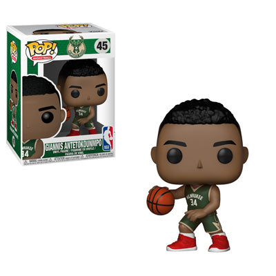 Funko POP! Basketball: Milwaukee Bucks - Giannis Antetokounmpo #45