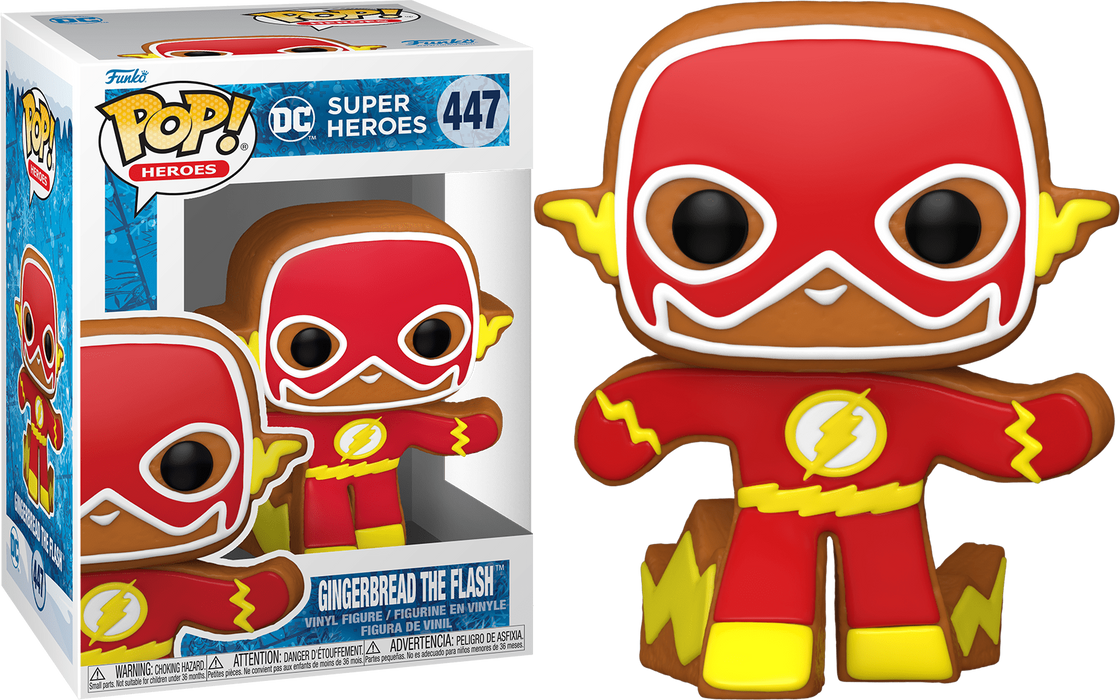 Funko POP! Heroes: DC Super Heroes - Gingerbread The Flash #447