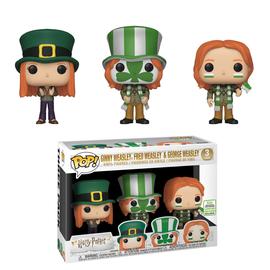 Funko POP! Harry Potter: Ginny Weasley, Fred Weasley & George Weasley (2019 Spring Convention)(Damaged Box) [3-Pack]
