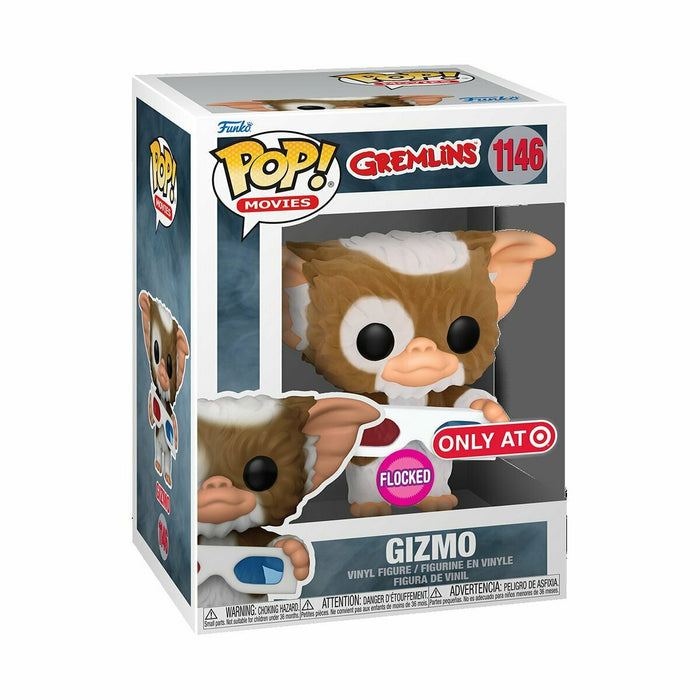 Funko POP! Movies: Gremlins - Gizmo (Flocked)(Target)(Damaged Box) #1146