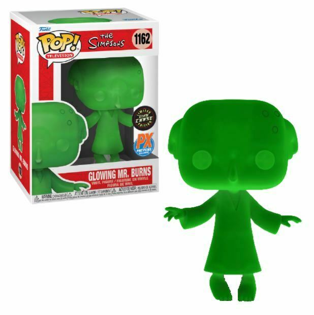 Funko POP! Television: The Simpsons - Glowing Mr. Burns (PX Previews)(GiTD)(CHASE) #1162