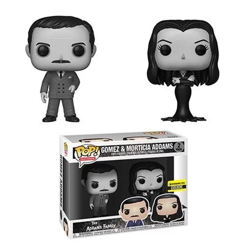 Funko POP! Television: The Addams Family - Gomez & Morticia Addams (Entertainment Earth)(Damaged Box) 2 Pack