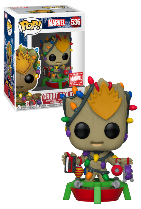 Funko POP! Marvel: Groot [Holiday](Marvel Corps) #536