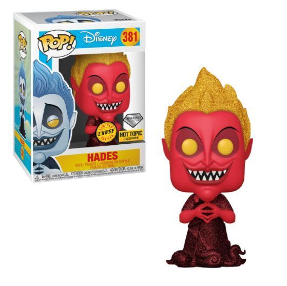 Funko POP! Disney: Hades (Hot Topic)(CHASE)(Diamond) #381