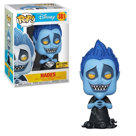 Funko POP! Disney: Hades (Diamond)(Hot Topic)(Damaged Box) #381