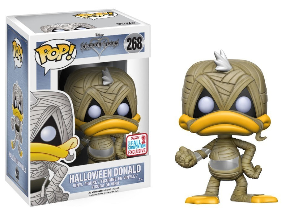 Funko POP! Kingdom Hearts: Halloween Donald (2017 Fall Convention)(Damaged Box) #268
