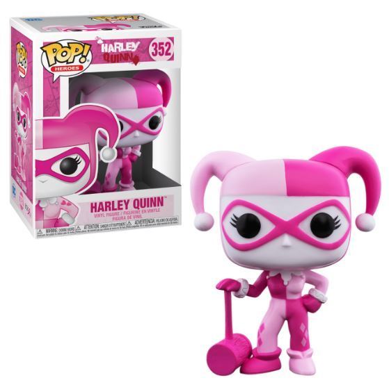 Funko POP! Heroes: Harley Quinn - Harley Quinn [Breast Cancer Awareness] #352